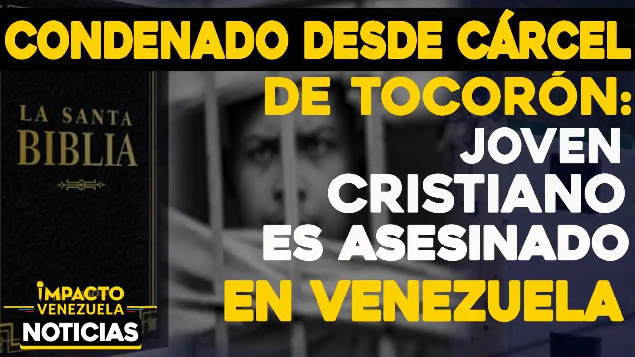CONDENADO DESDE LA CÁRCEL DE TOCORÓN: joven cristiano es asesinado de múltiples disparos en Aragua