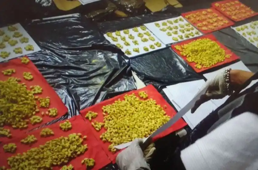 Secuestraron 25 mil pastillas de éxtasis ocultas en un inflable