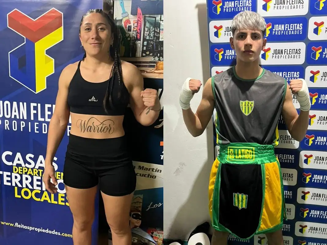 Una noche histórica para el boxeo local: triunfos de todos los púgiles de Sarmiento en la presentación de la Comisión Municipal