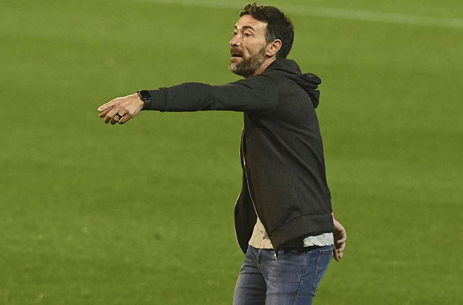 “No tuvimos un buen primer tiempo», admitió el Kily González, pese a la victoria