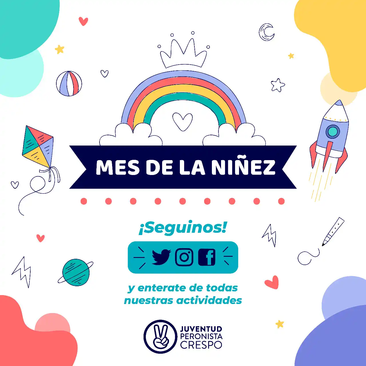 Propuesta de la Juventud Peronista Crespo para promover los derechos de las infancias