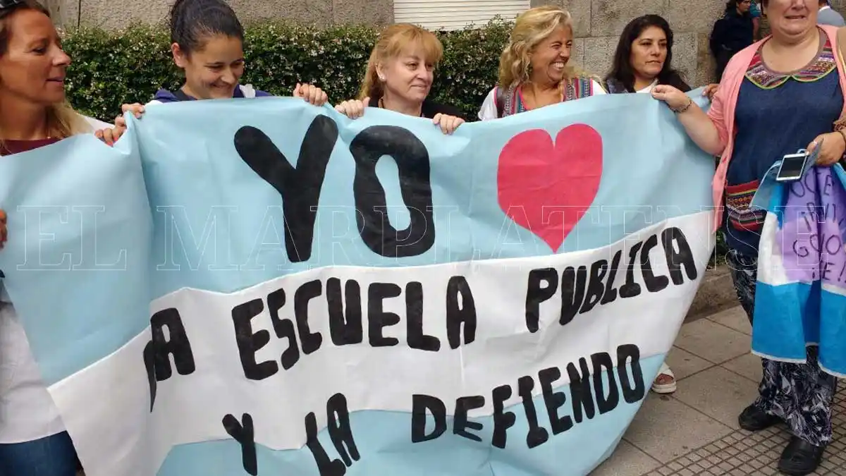 “Los primeros voluntarios somos los docentes”