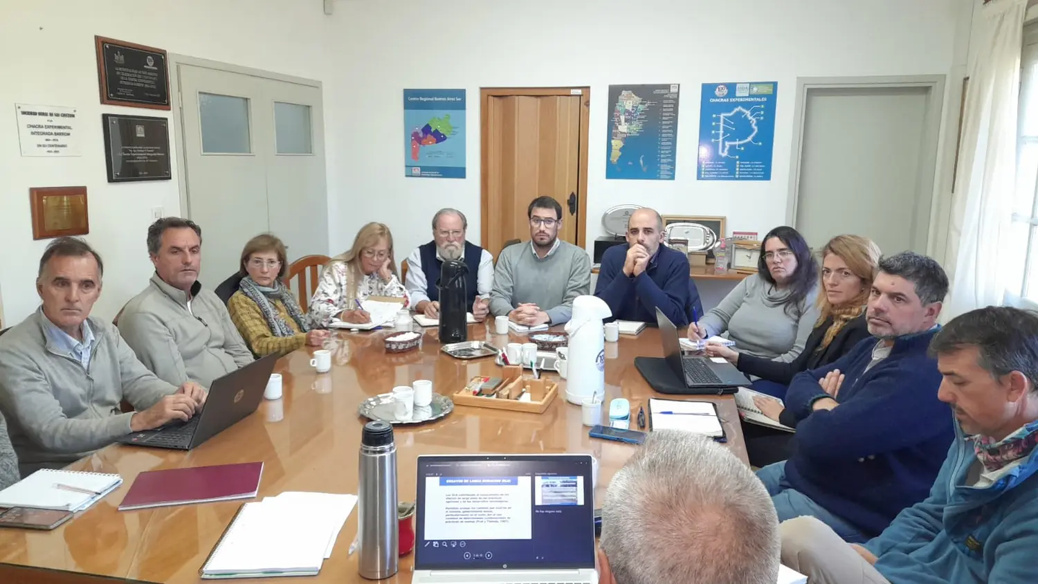 Participantes de la reunión