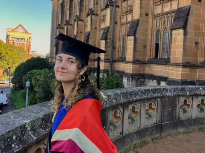 Emilia Coll nació en Pehuajó y emigró a Sídney para hacer una maestría en Estrategia e Innovación Digital.