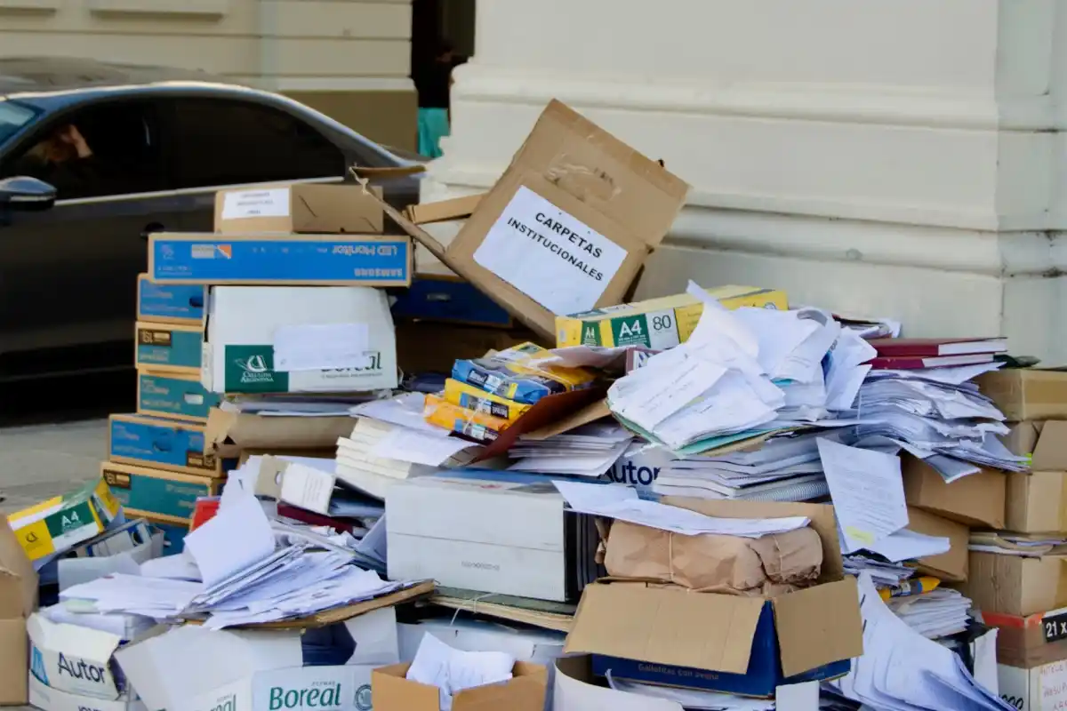 Entre Ríos avanza con la transformación digital: eliminó más de 10 mil kilos de papel en cuatro meses