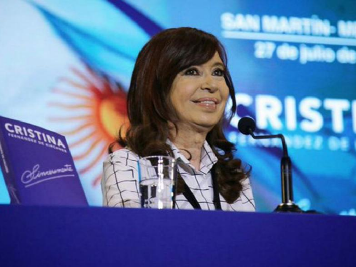 CFK: "Sorry, hoy con la comida estamos igual que Venezuela"