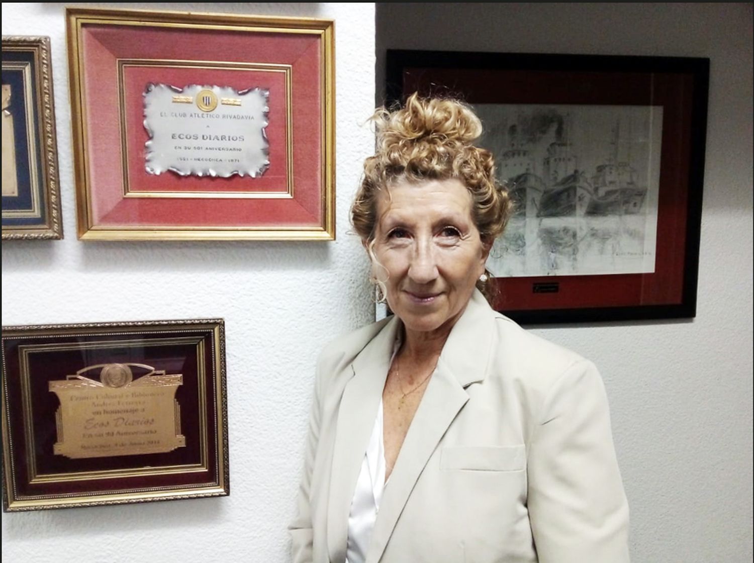 Una mujer activa. Diana Garcés estuvo 28 años en la docencia y emprendió nuevos caminos