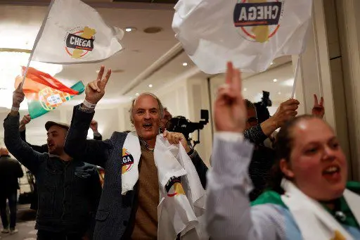 OPOSICIÓN GANA LEGISLATIVAS en Portugal: extrema derecha subió como espuma
