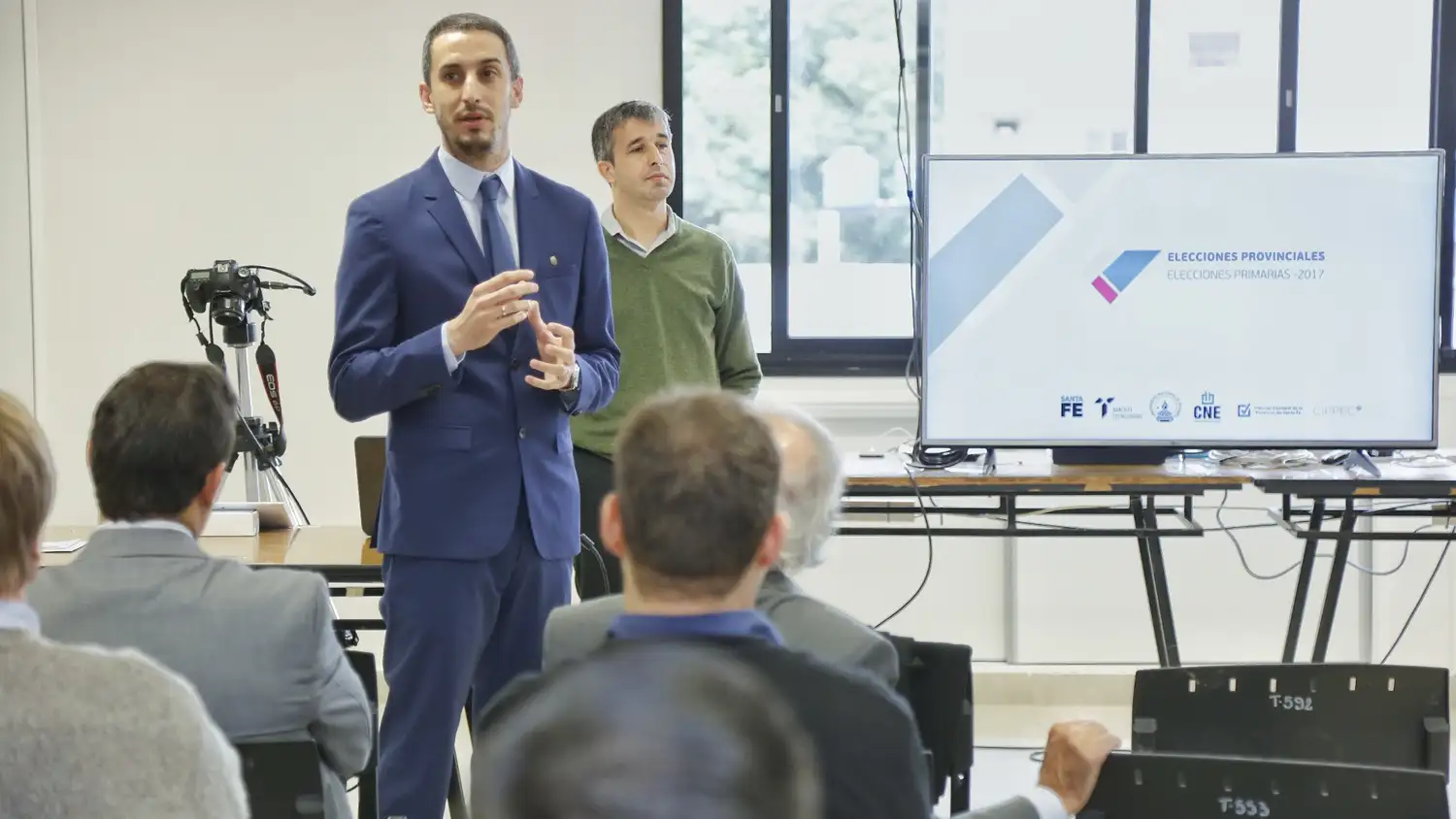 Presentaron la web provincial de datos electorales