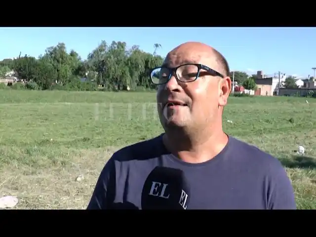 Operativo de limpieza en barrio Roma