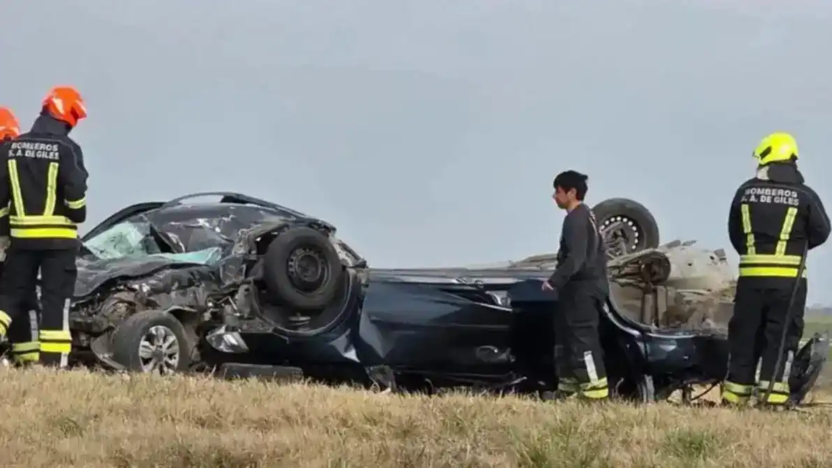 Tragedia en la Ruta 7: un choque múltiple dejó tres muertos, entre ellos un nene de 12 años