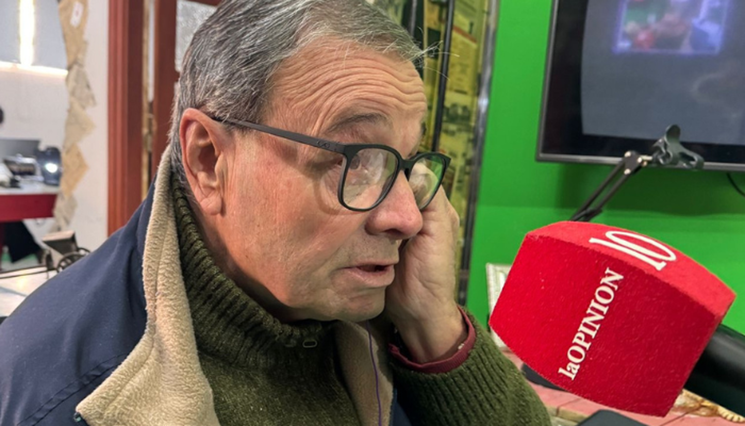 Raúl Rigo en el estudio de Sin Galera