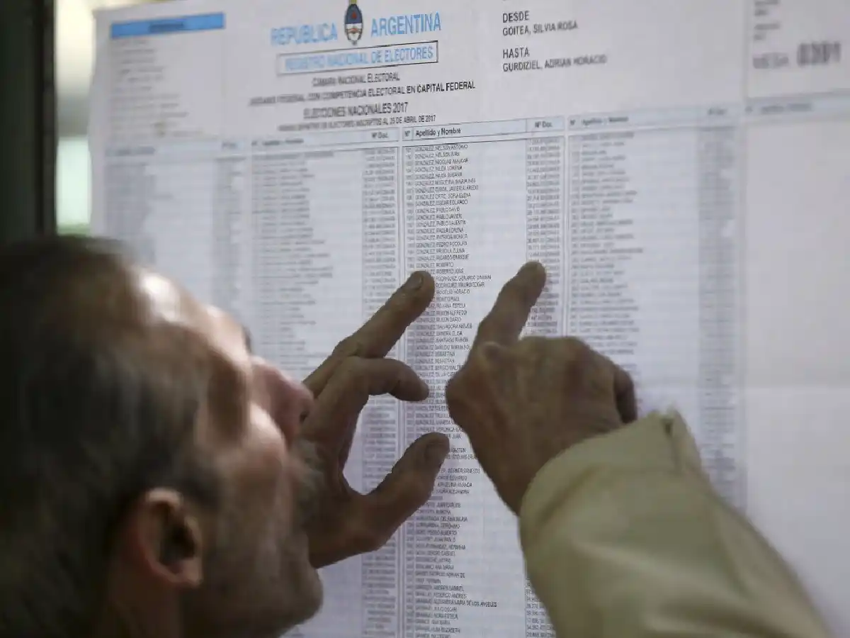La Cámara Electoral habilitó la consulta provisoria del padrón de cara a los comicios de 2023