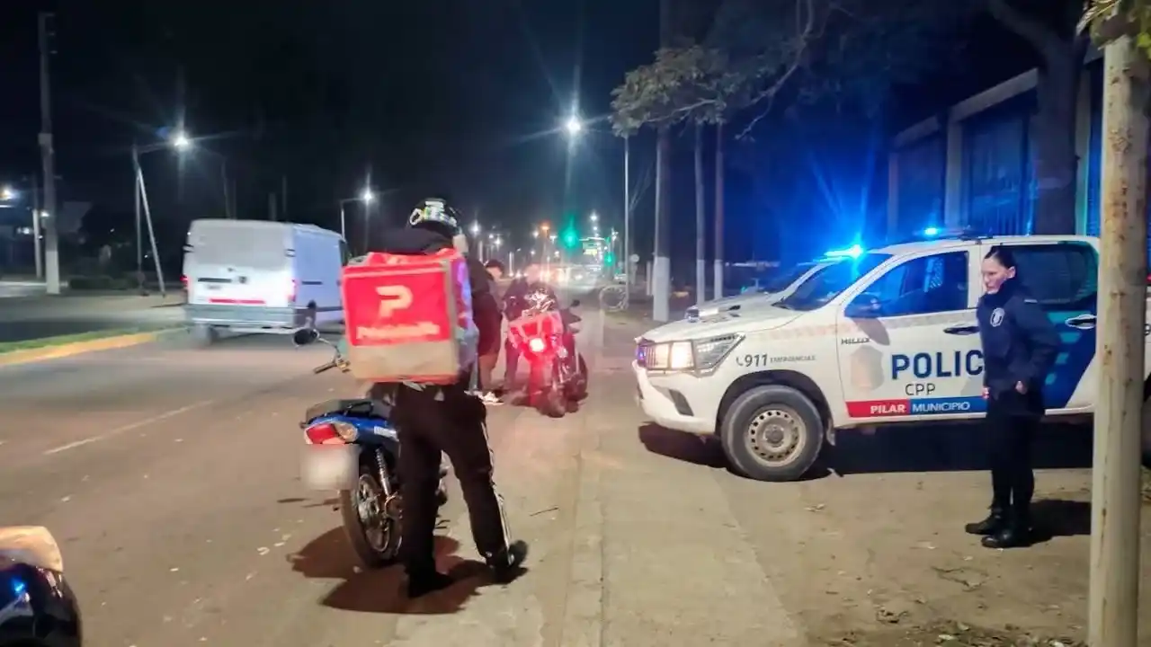 En total se desplegaron 19 puntos de control en todo Pilar.