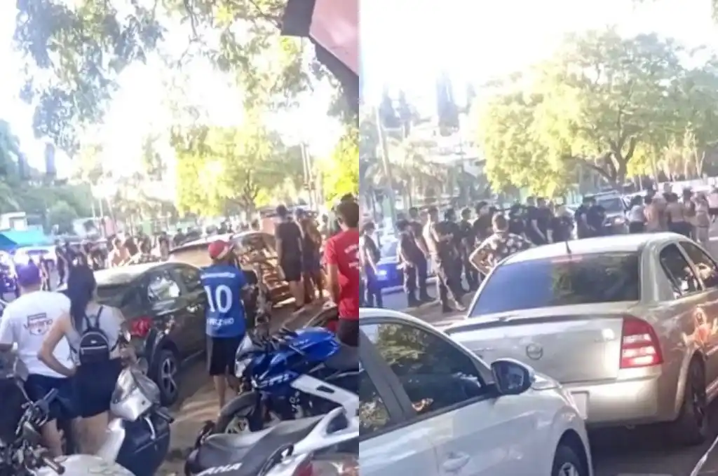 La Policía tuvo que solicitar refuerzos para controlar la situación.