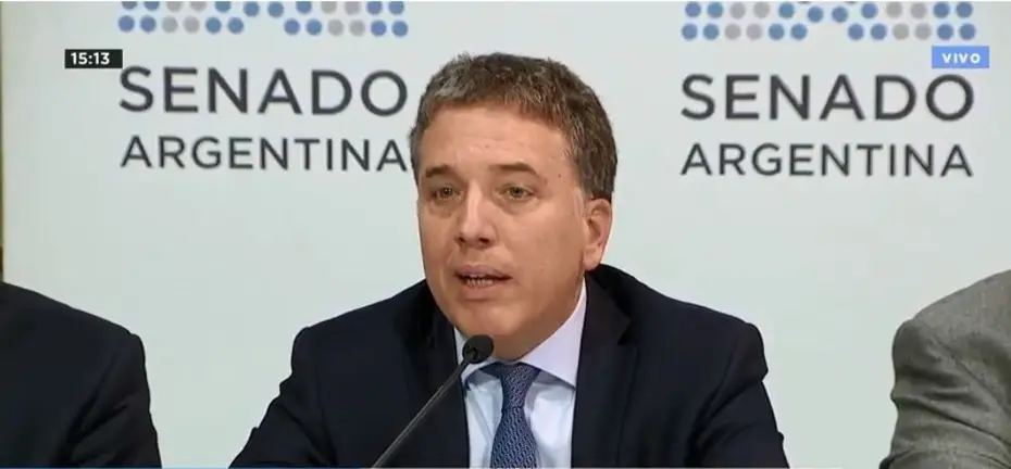 Nicolás Dujovne en el Senado: «Es necesario emitir menos deuda»
