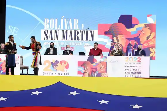 Maduro SE INDIGNA por desconocimiento de San Martín y exhorta a crear contenido histórico para niños