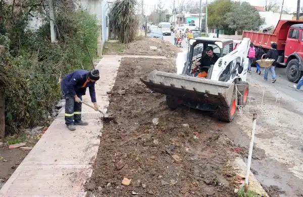 Tigre realiza mejoras de infraestructura urbana en el barrio El Ahorcado