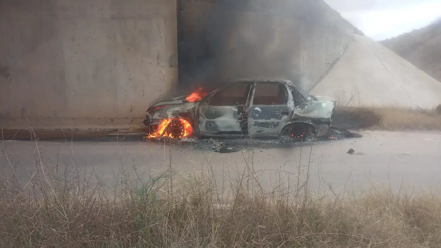 El hecho ocurrió a unos 5 kilómetros al sur de la localidad de La Francia
