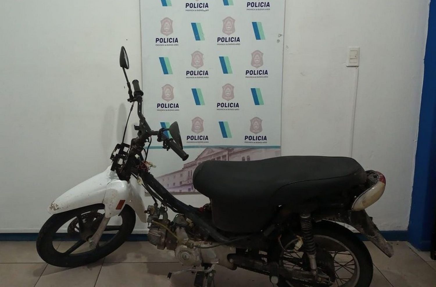 Identifican moto robada: dos menores iban a bordo