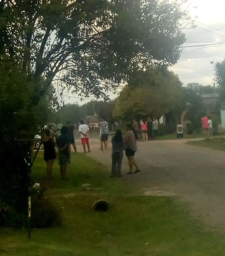 Asesinato en Santa Lucía: Tras la marcha y las pintadas a la delegación, vecinos temen nuevos conflictos