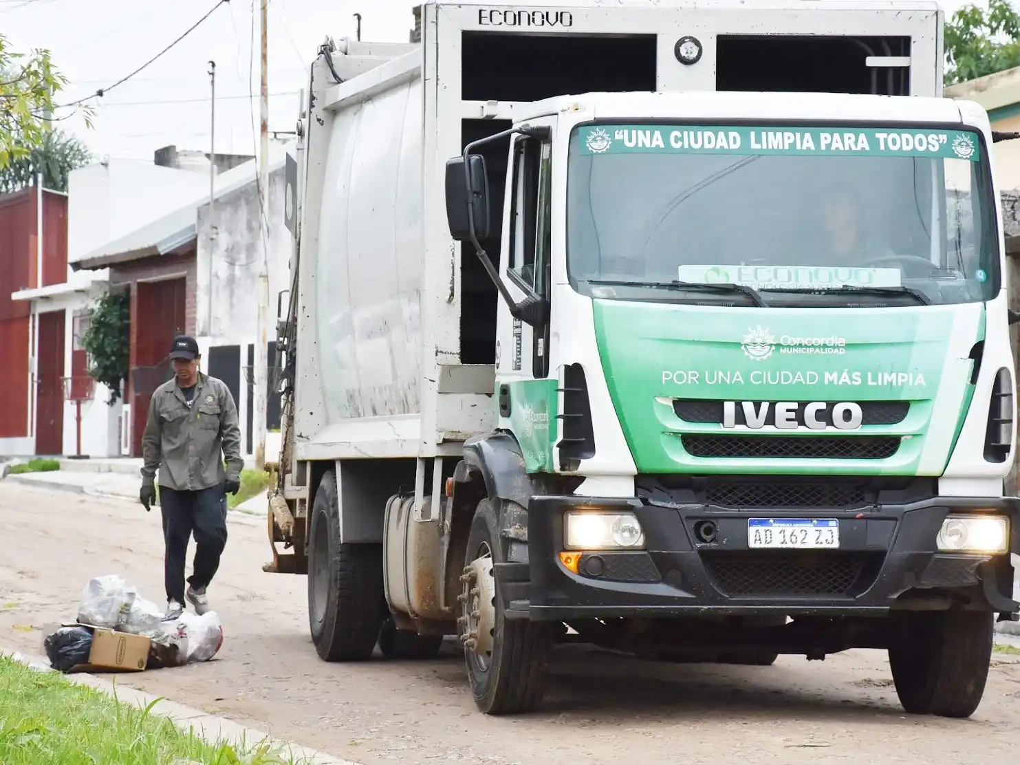 El lunes 8 de diciembre no habrá recolección de residuos