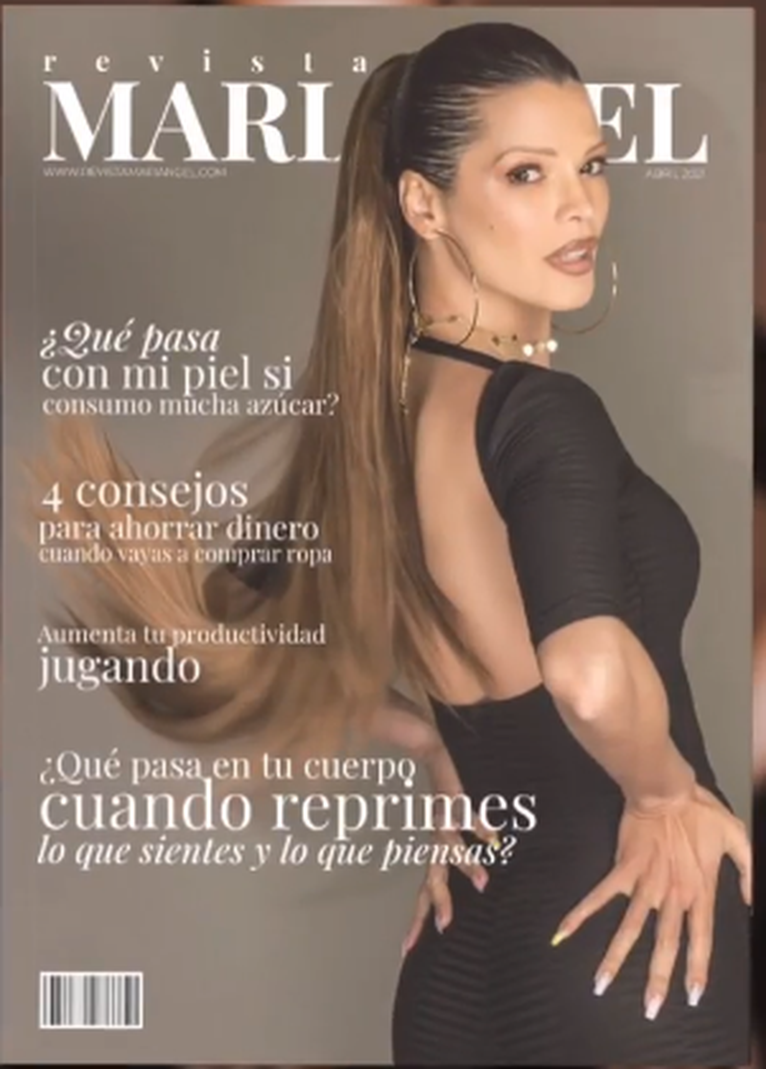 La revista digital de Mariángel Ruiz. Foto: Instagram