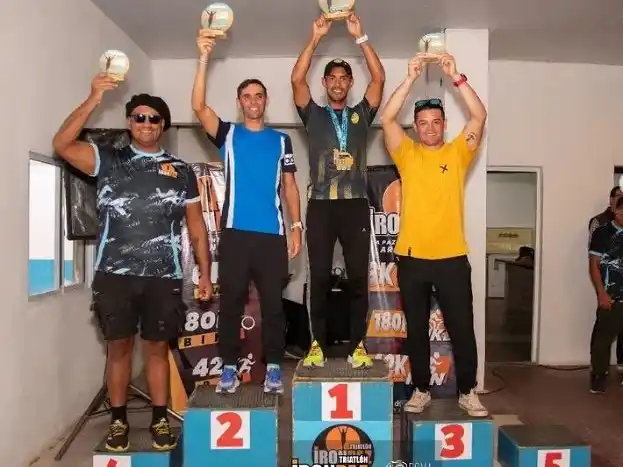 Alexis Taffarel, el gualeyo que se metió en la élite del IronPaz 2025