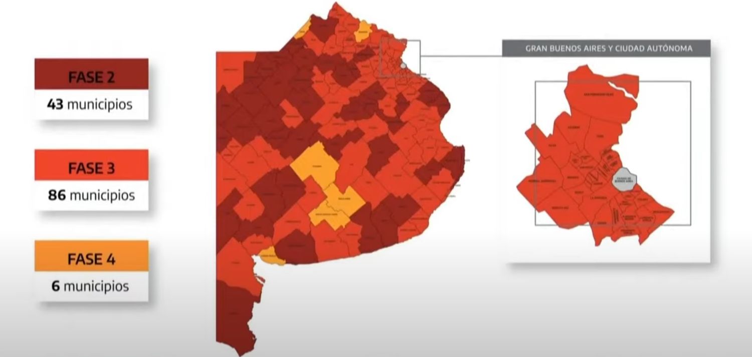 En qué fase quedó cada municipio: Hay 16 comunas que retoman la presencialidad educativa