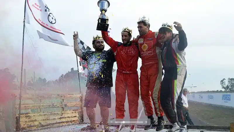 Tres flamantes campeones