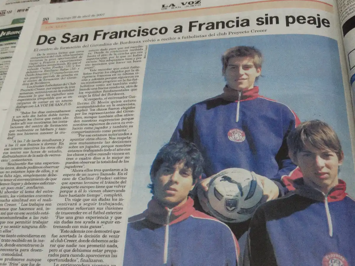 Antes de partir a Francia, Sala dejó su huella en nuestras páginas 