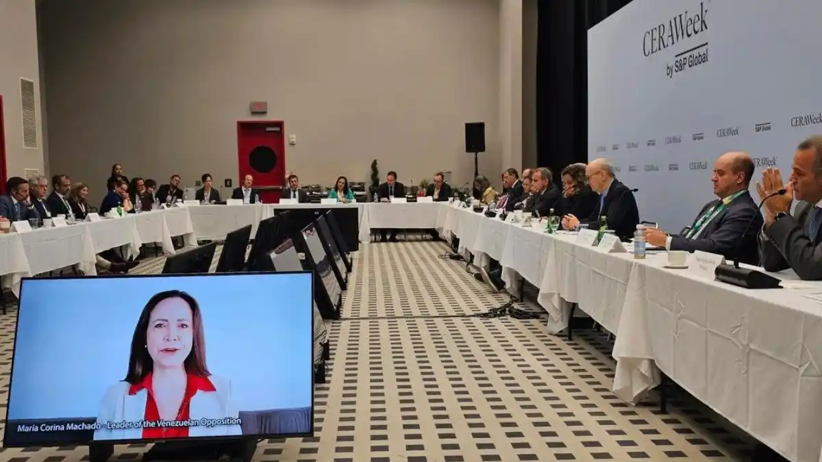 Edmundo y María Corina en la CERAWeek: «Venezuela se convertirá en el Centro Energético de las Américas»