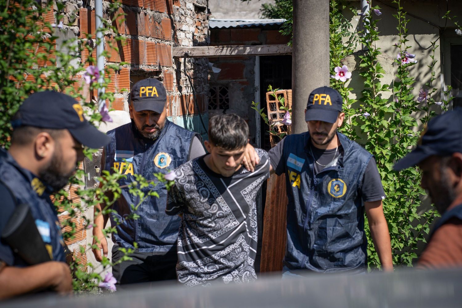 pelusa rojas detenido