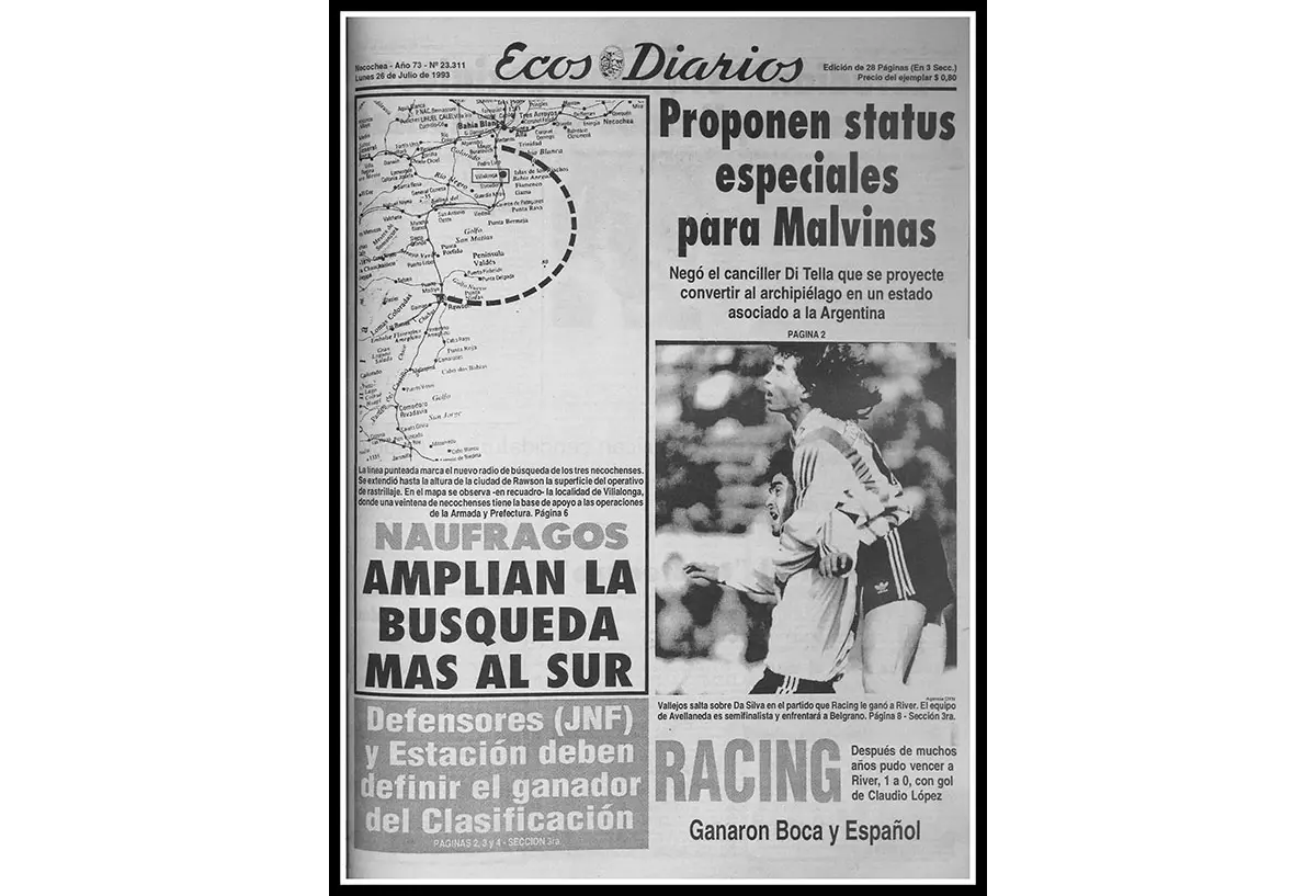Lunes 26 de julio de 1993