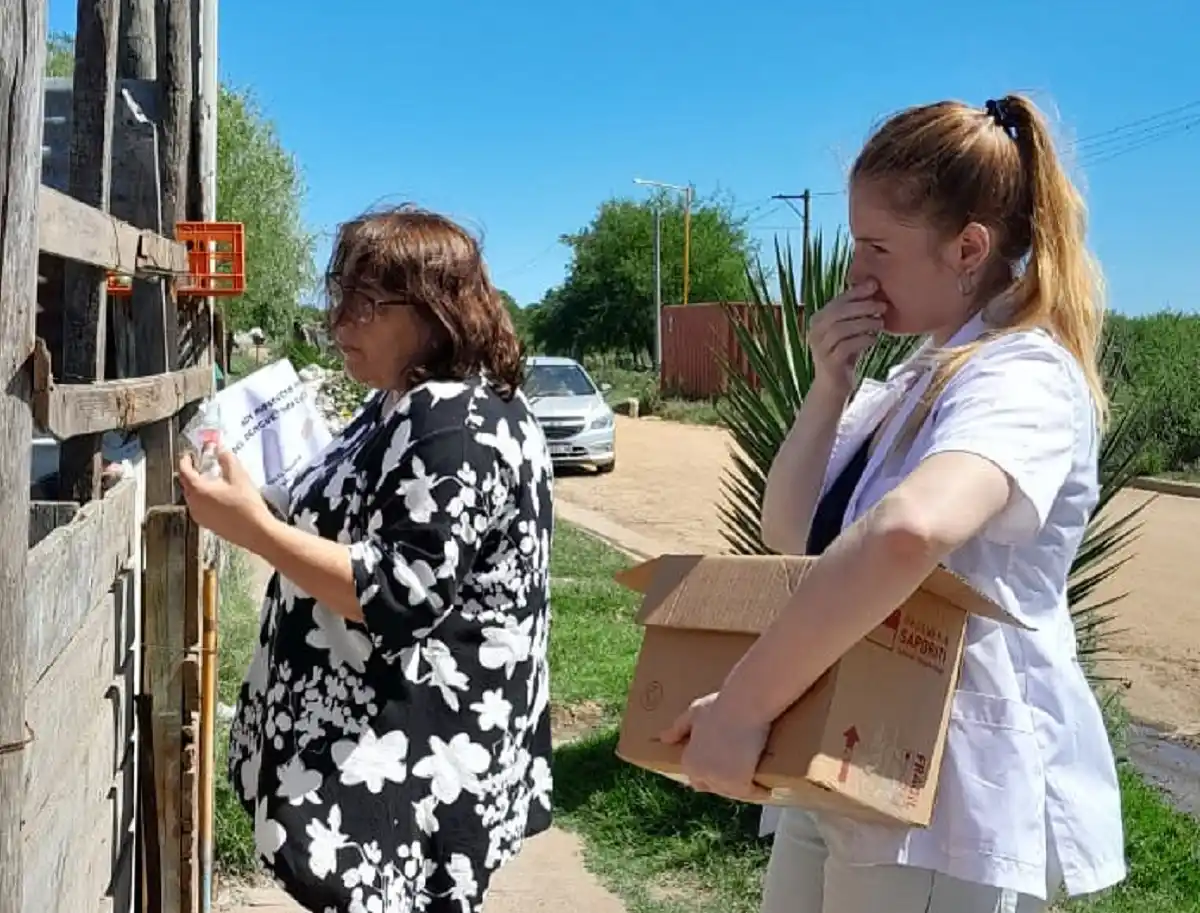 El Hospitalito Baggio reanudó la prevención contra el dengue
