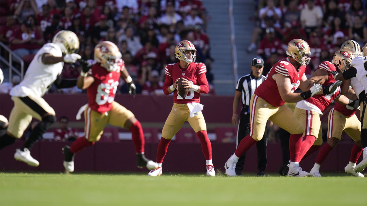 49ers vs. Saints as it happened, plus postgame reaction, analysis