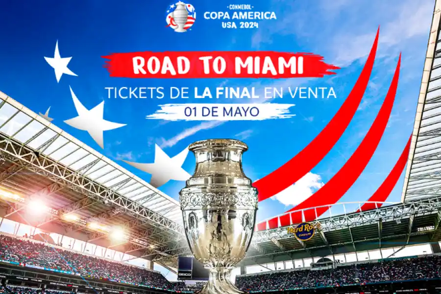 Se confirmó la fecha de venta de entradas para la final de la CONMEBOL Copa América