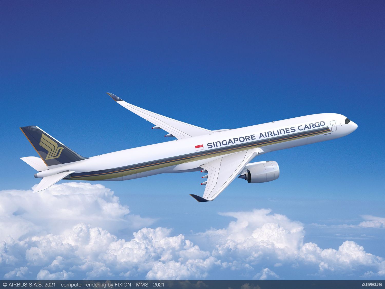Singapore Airlines elige el Airbus A350F como su carguero de nueva generación