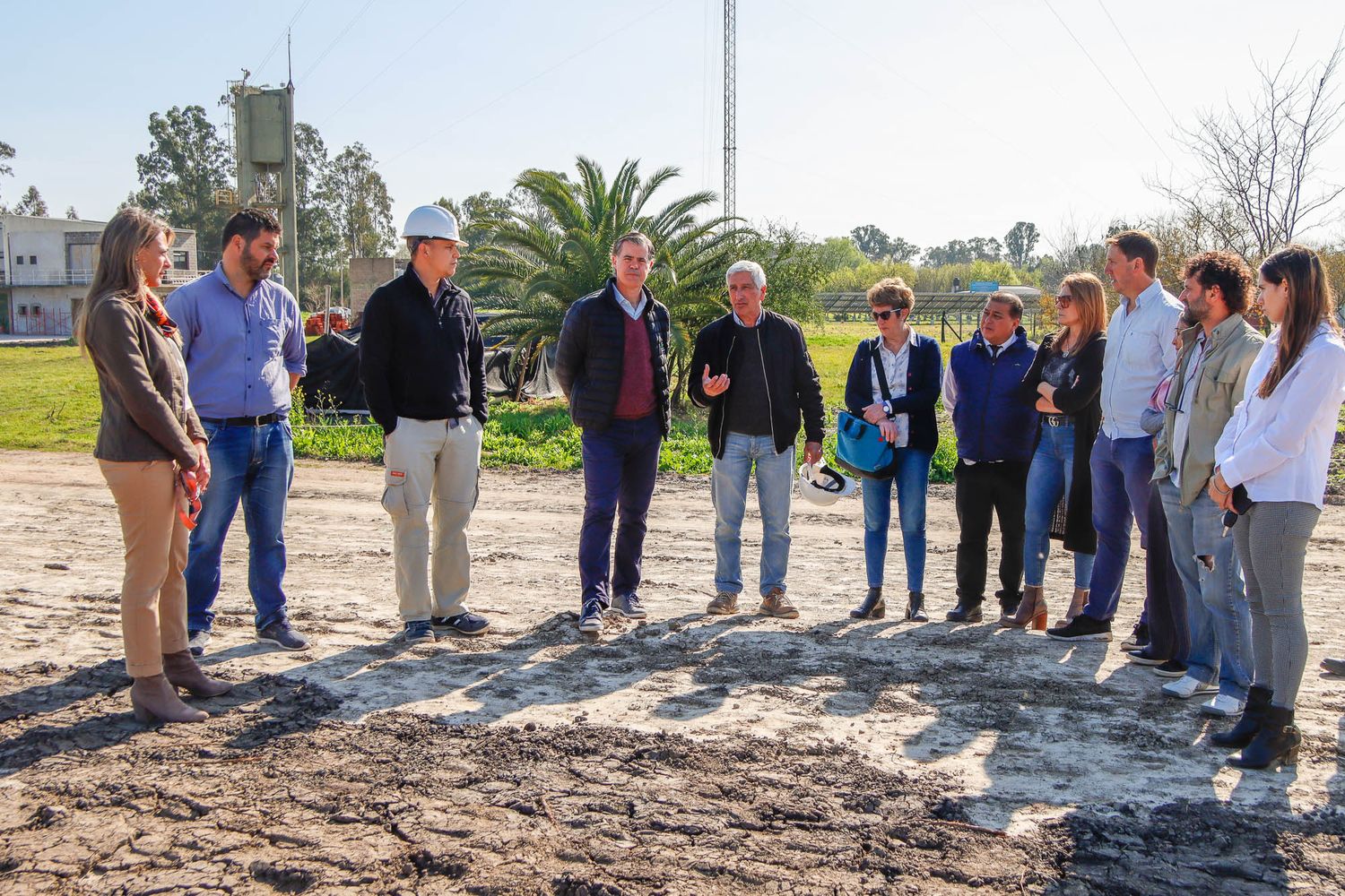 Avanza la ampliación de la Planta de Tratamiento de Efluentes en la ciudad