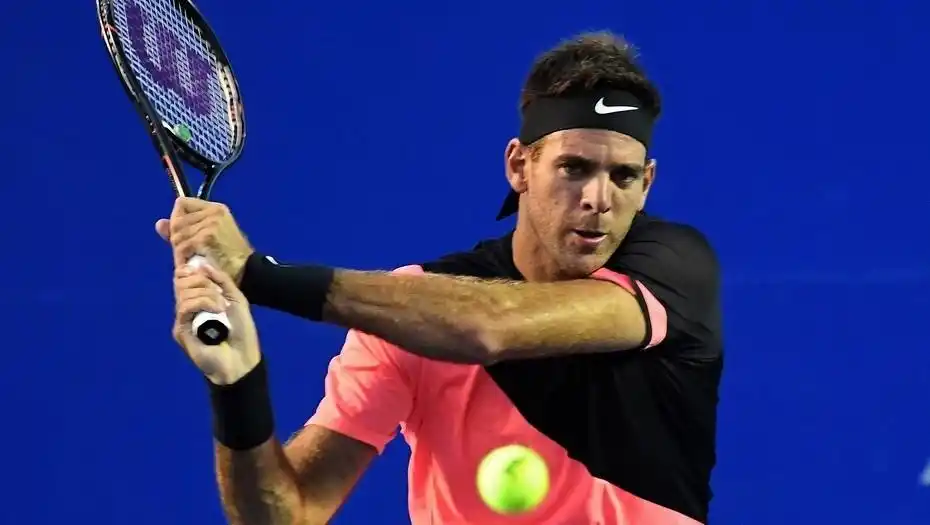 Del Potro fue contundente en su estreno en México