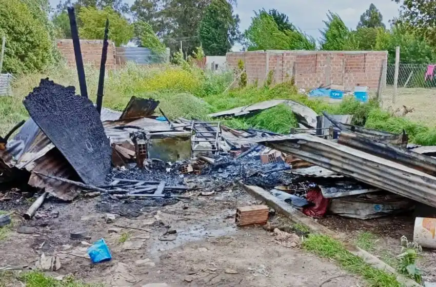 Investigan incendio de una casa en el barrio Nuevo Golf