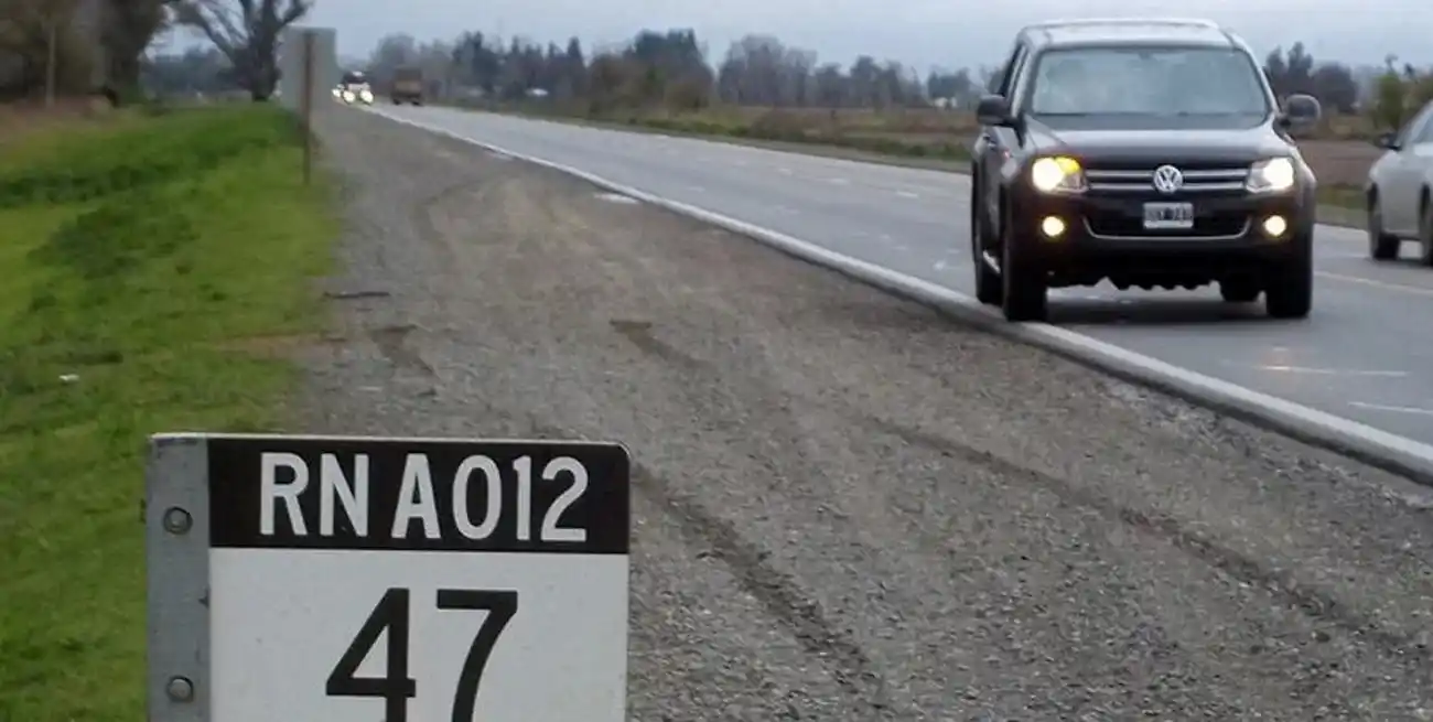 Ruta Nacional AO12, vía estratégica de 67 kilómetros en el sur de la provincia de Santa Fe.