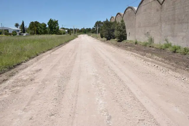 Mejoras en calles de tierra