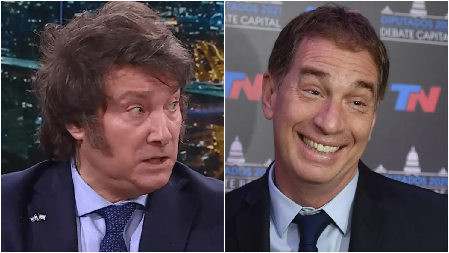 De "boludo", "corrupto" y "engendro" a "tengo la mejor opinión": el archivo de Milei con Santilli antes de sumarlo a LLA