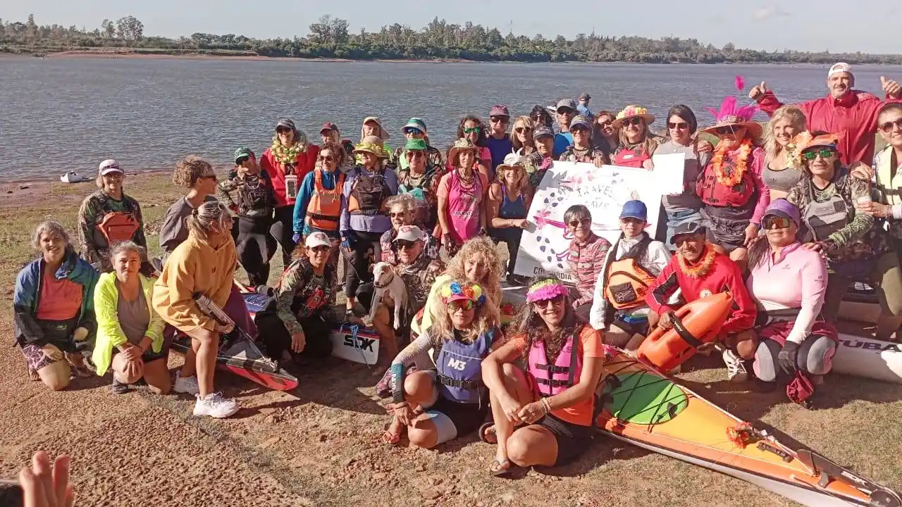 El 8 de marzo de 2026 se realiza la 6ª Edición de la Travesía en Canotaje Día de la Mujer