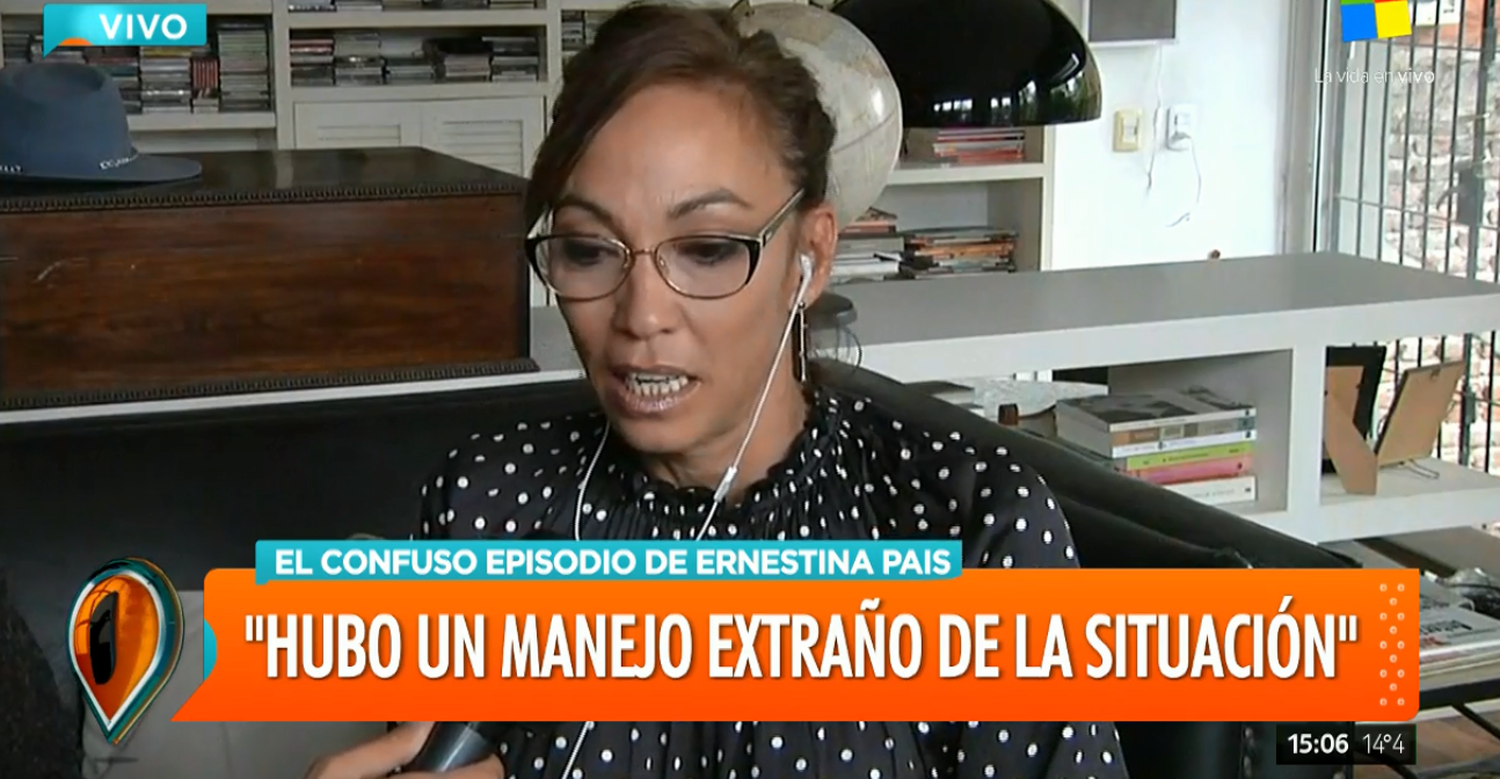 Ernestina Pais contó por qué no quiso hacerce el test de alcoholemia tras chocar un auto