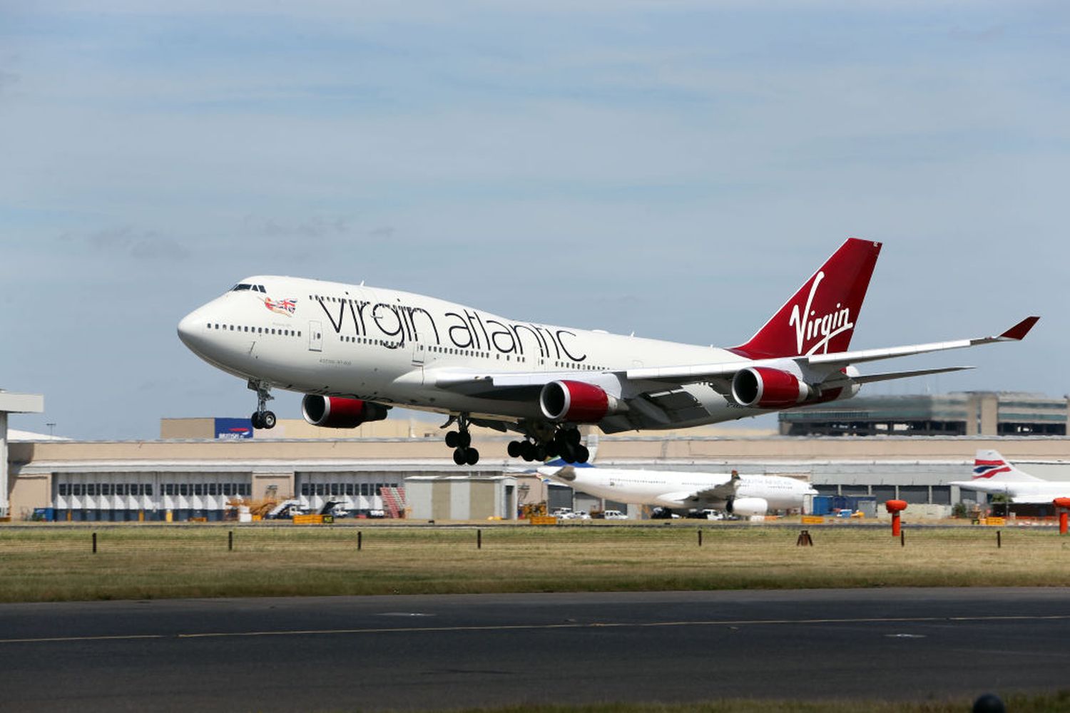 El adiós a la reina: Virgin Atlantic organiza una visita al público de su último Boeing 747