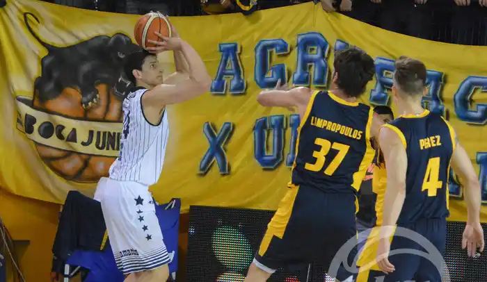 Franco Giorgetti tuvo una gran noche en La Bombonerita (Foto: Laliganacional.com.ar)
