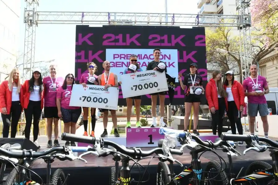 Una multitud corrió los 21K en Rafaela