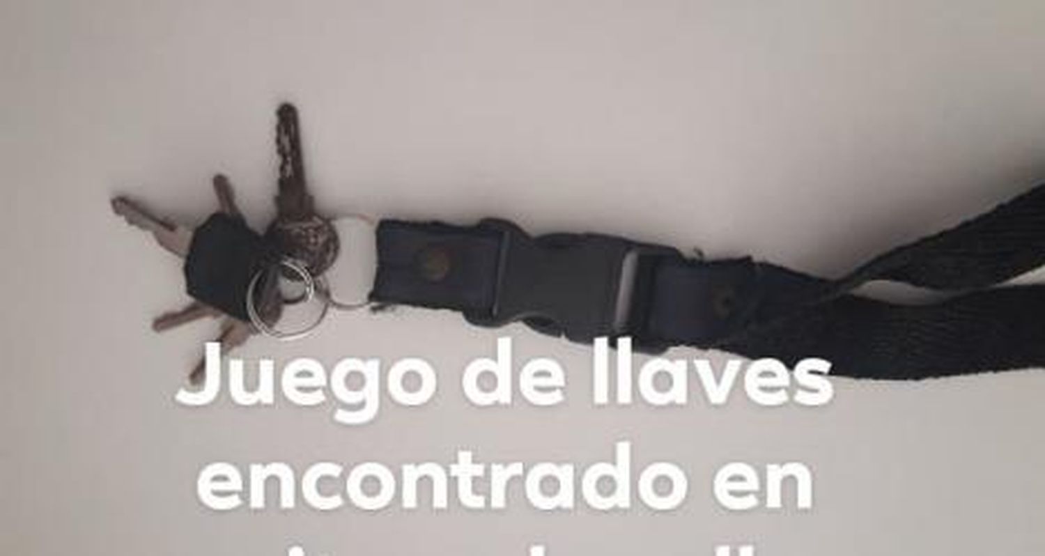 Llaves encontradas